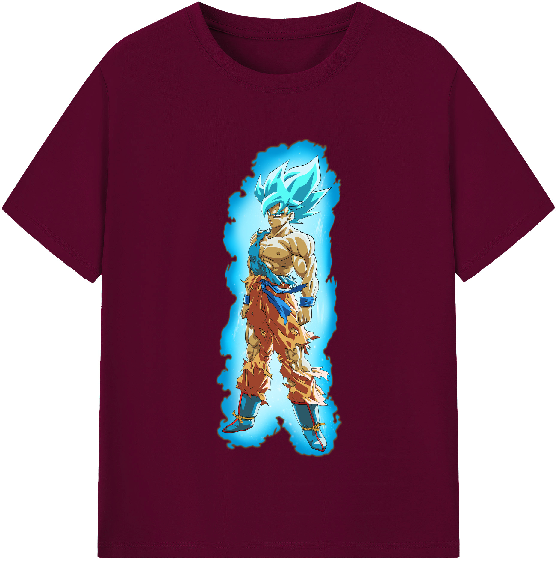 （画像用） ドラゴンボール 孫悟空（そん ごくう）Son Goku カカロット DRAGON BALL Kakarotto レディースカジュアルプリントTシャツ（綿100％）